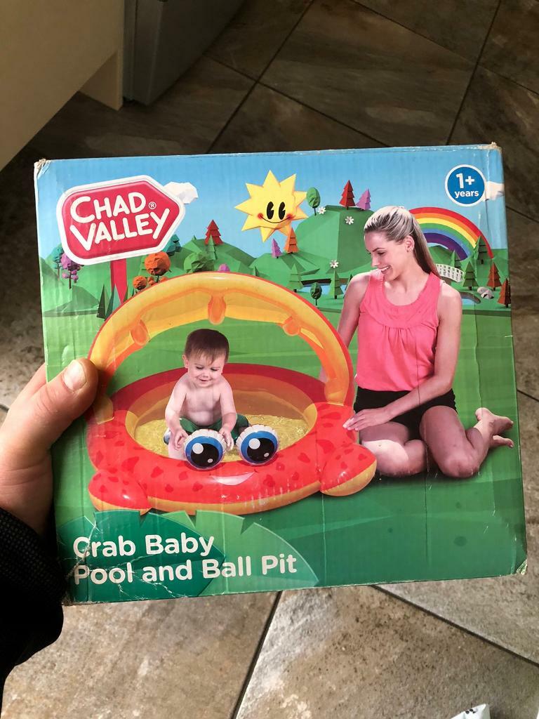 chad valley crab paddling pool